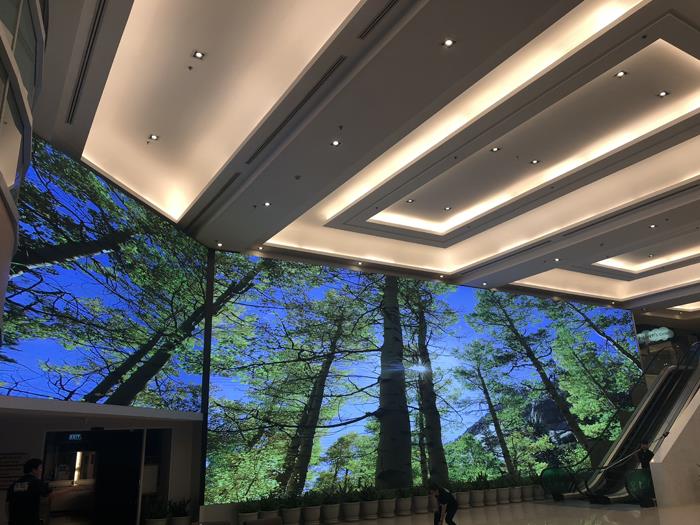 Indoor PH3.91 Yakakwira Resolution LED Vhidhiyo Wall