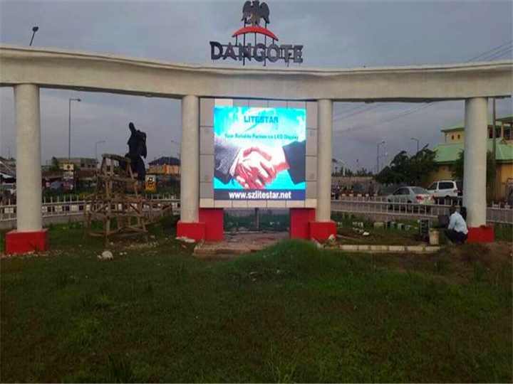 Kunze P6 Kaviri Sides LED Vhidhiyo Wall Yekushambadza muNigeria