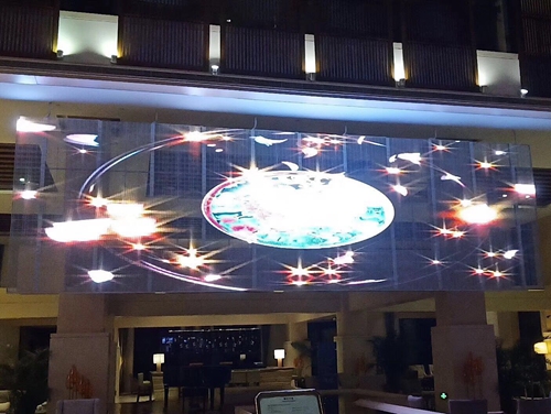 Nzira ina dzekuisa dze LED transparent screen