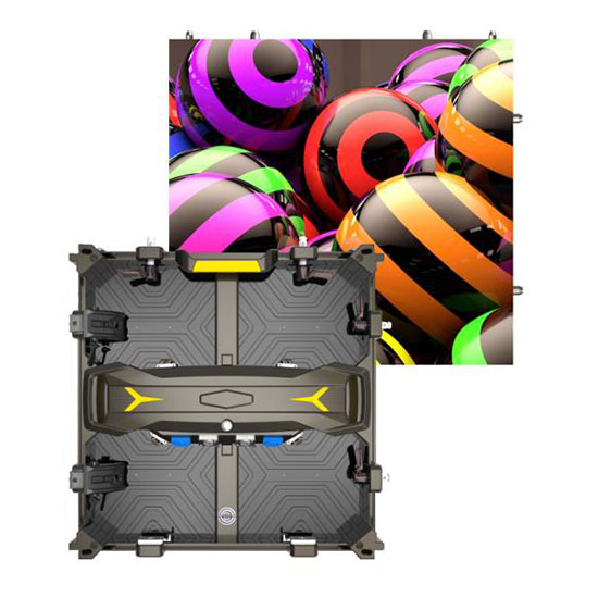 LDR Series Mutengo Unobudirira Indoor Hire curve LED Screen 500x500mm Kufa Kukanda Aluminium Hire Panel Ine LED Mwenje uye LED Module Dziviriro Dhizaini