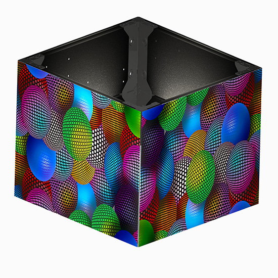 Pamberi Service 90 Degree LED Panel YeC squre Column LED Ratidza